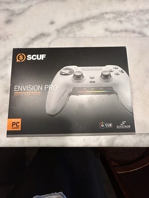 SCUF Envision Pro PC Wireless/Wired Controller, Programmable Buttons, Gray