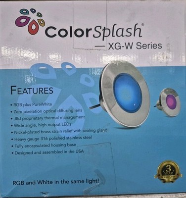 J&J Electronics PureWhite LED Pool Light XI Series | 120V Warm White