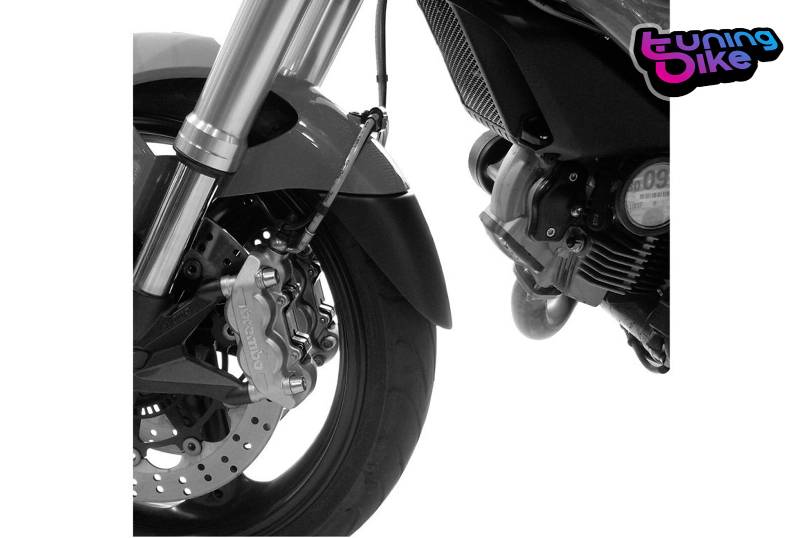PUIG ESTENSIONE PARAFANGO ANTERIORE PER SUZUKI GSX-S1000 2015 NERO OPACO