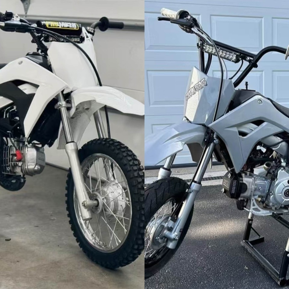 Kit Phare LED Pour Quad/moto Honda CRF, Yamaha, Kawasaki - 60W, 3000 Lumens, IP67 - Aluminium Aviation