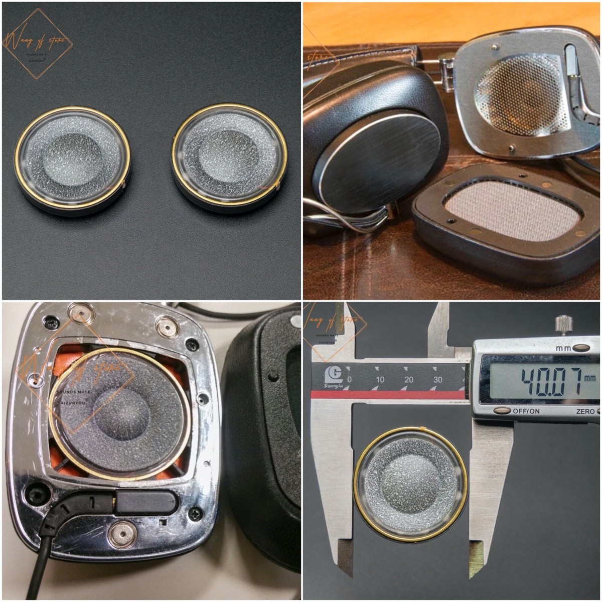 Headphone Loudspeaker Composited Carbon Driver For Bowers