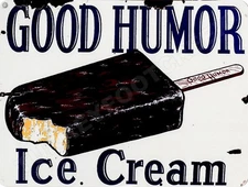 Good Humor Ice Cream 9" x 12" Metal Sign