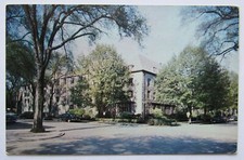 Evanston Illinois Northwestern University Willard Hall Postcard 