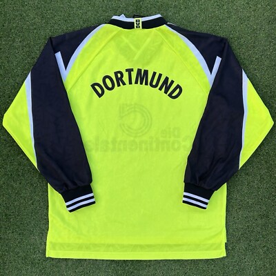 Nike Borussia Dortmund 1995/96 Home L/S Men Football Shirt