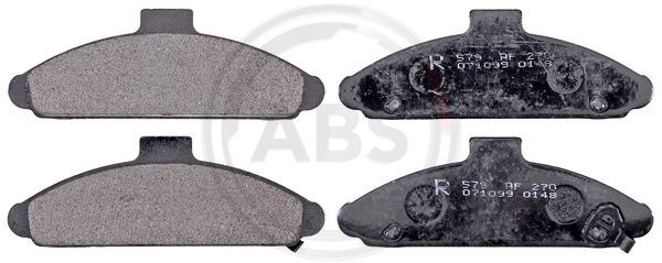 A.B.S. 36792 Bremsbelagsatz, Scheibenbremse Vorne FüR Hyundai-image