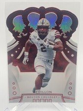 AJ DILLON 2020 Chronicles Draft Picks Crown Royale Mirror Red  #79 PACKERS