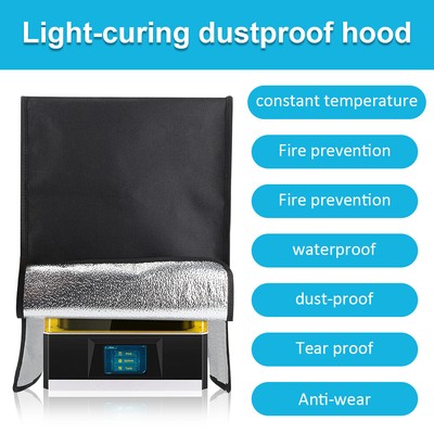 Light Curing Dust Blackout Cover Soundproof Hood for Phrozen Sonic Mighty 4K