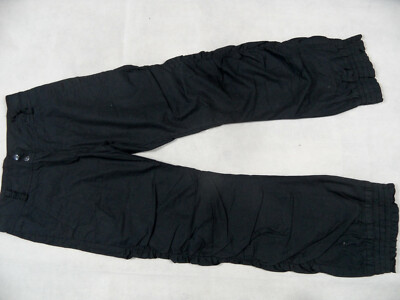 MEXX lined balloon pants side gathers black size 152 new st121