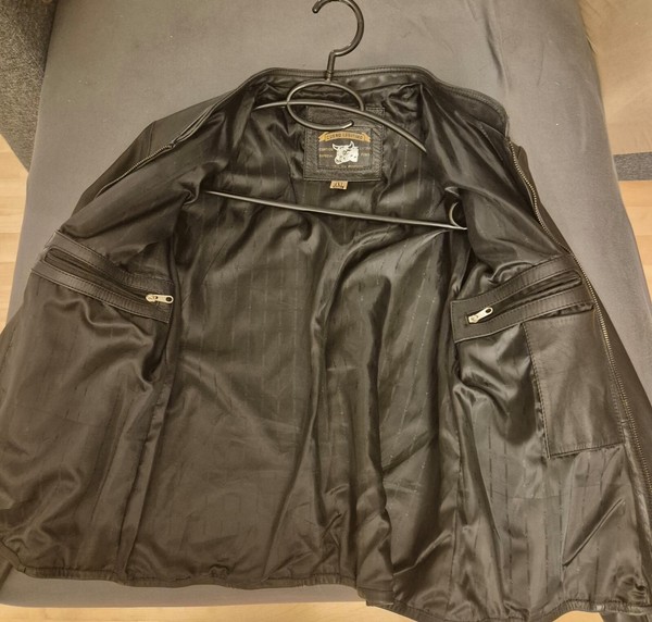 echt lederjacke damen 40, braun aus Bolivien, sehr schön und authentisch 