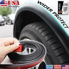 10' Car Wheel Eyebrow Fender Flares Arch Extension Protector Moulding Trim Strip