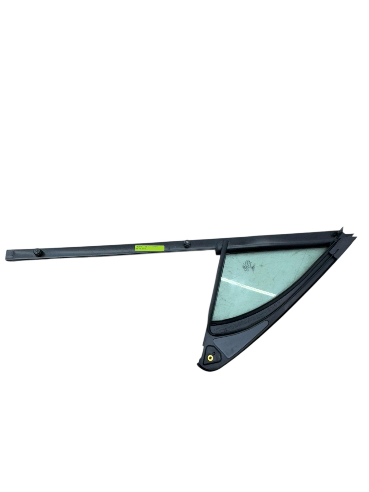 2016-2020 BENTLEY BENTAYGA OEM LH FRONT LEFT DOOR VENT CORNER WINDOW GLASS