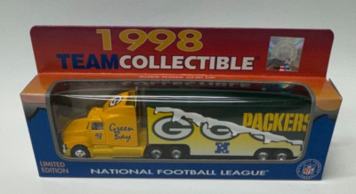 1998 Green Bay Packers White Team Collectibles Semi-Tractor  Limited Edition