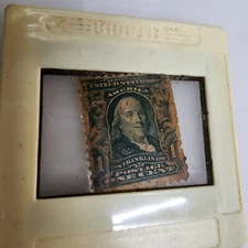 BEN FRANKLIN VINTAGE 1908 ONE CENT STAMP EXTREMELY RARE 