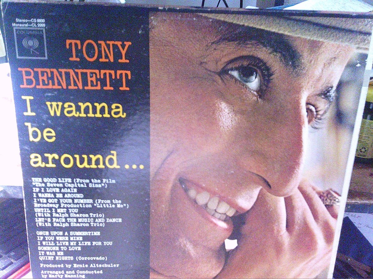 TONY BENNETT 1963 CL-2000 I WANNA BE AROUND PLAYED EX++ TO TONY BENNETT 1963 CL-2000 I WANNA BE AROUND PLAYED EX++ TO