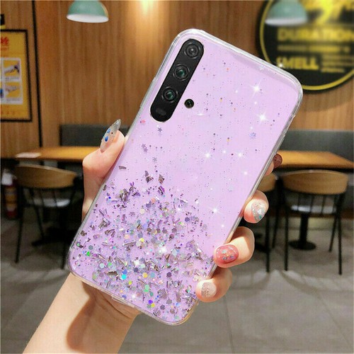 Phone Case Glitter Bling Clear TPU Gel Cover For Honor 90 200 Pro X8 Magic6 Lite - Picture 21 of 23