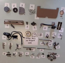 **U PICK** Singer 301 301A PARTS Mocha & Two-tone Sewing Machine 1950s