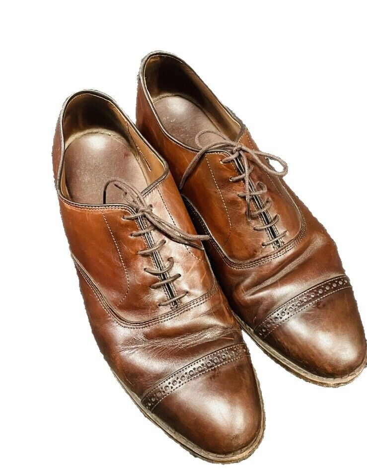 Allen Edmonds size 14 shoes reddish brown Strand Cap-toe Oxford Dress Shoe | Men main image 3