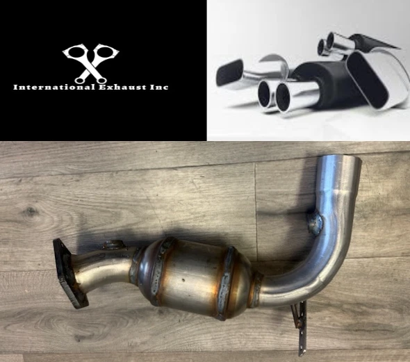 Ajuste: ¡Convertidores catalíticos de ambos lados Jaguar XJ8 1998-2000 4,0 L TRACCIÓN TRASERA ajuste directo! Foto 2 de 4