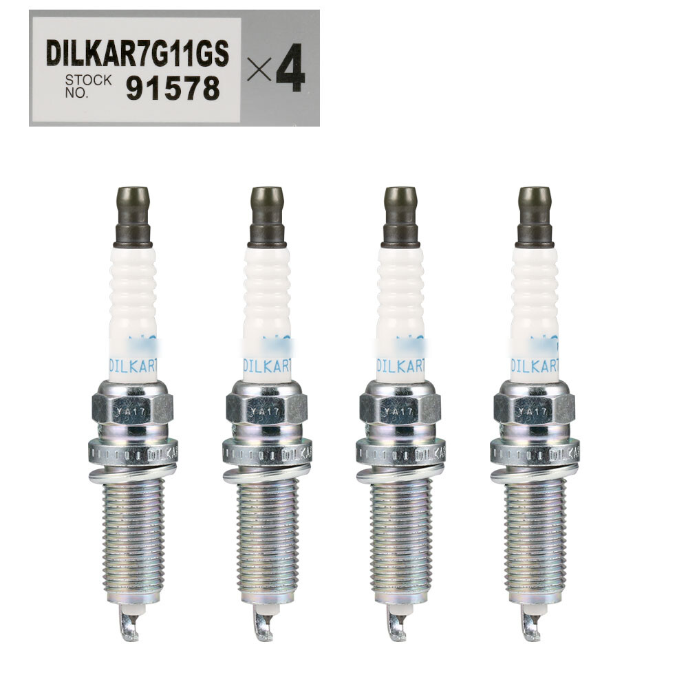 4pc NGK 91578 Laser Iridium Spark Plugs FOR HONDA ACCORD CRV - Foto 9