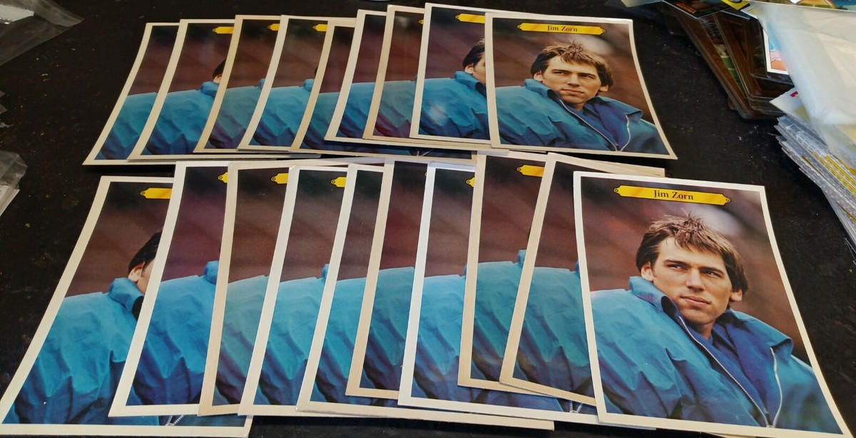 19) 1980 JIM ZORN Topps Giant Photo Cards #10 SEATTLE SEAHAWKS