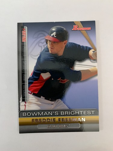 2011 Bowman Bowman's Brightest #BBR16 Freddie Freeman - Atlanta Braves - Bild 1 von 2