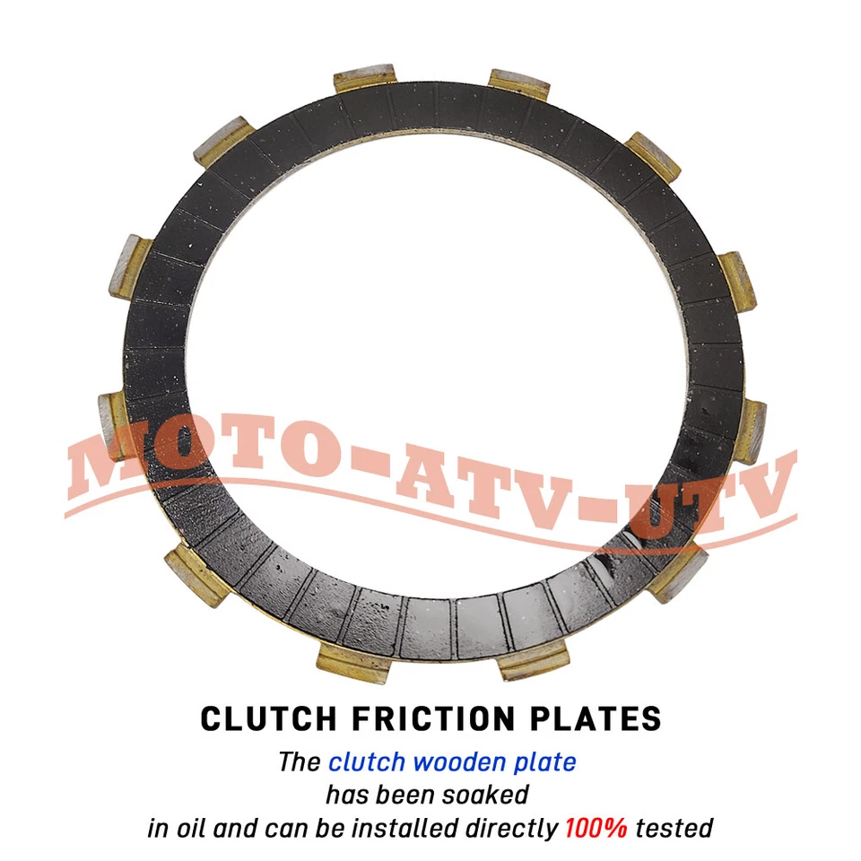 Clutch Friction Steel Plates Kit & Spark Plug for Suzuki Intruder VL1500 1998-09 - Изображение 4 из 4