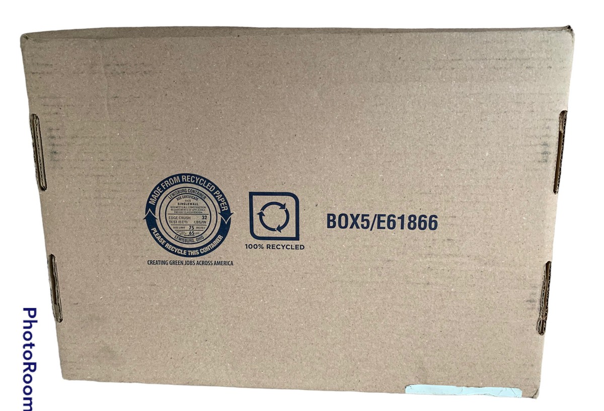 Authentic Louis Vuitton Shipping Box 18 x 13 x 3 Cardboard *Empty