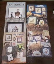 Stoney Creek Cross Stitch Pattern Book Lot of 5 Mixed Themes Home