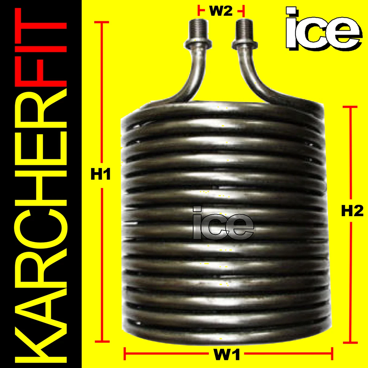 KARCHER BOILER BURNER HEATER EXCHANGER HEATING COIL ELEMENT HDS 501c 801B  801D | eBay