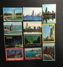 Lot (20) Vintage John Hancock Center Building Chicago,IL Postcard Illinois