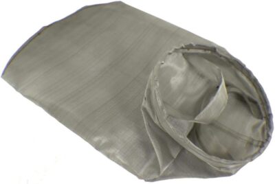 Welded Industrial Filter Sock Bags Plastic Ring Flange Water Liquid Oil WVO Fuel