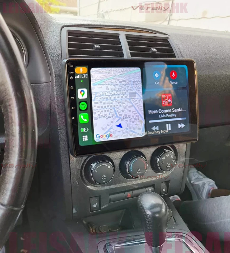 Android 14 Carplay For 2012-2014 Dodge Challenger Car Radio Stereo GPS Foto 4 de 4
