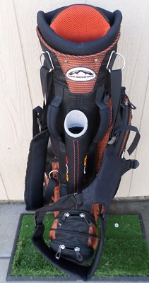 Sun Mountain SCB 8 Way Orange / Black Speed Cart Golf Bag | eBay
