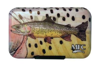 MONTANA FLY COMPANY MFC CURRIER'S SNAKE RIVER CUTTY POLY FLY BOX WITH SLIT FOAM