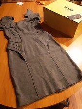 Fendi Dress. Virgin Wool.. Size 42. STUNNING ON