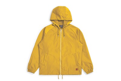 BRIXTON CLAXTON HOODED JACKET NEU SUNSET YELLOW GR: M BRIXTON SUPPLY