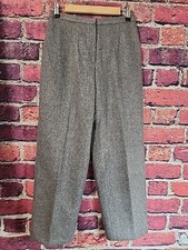 Liz Claiborne Petite Sz 8 Wool Blend Pants Gray C75