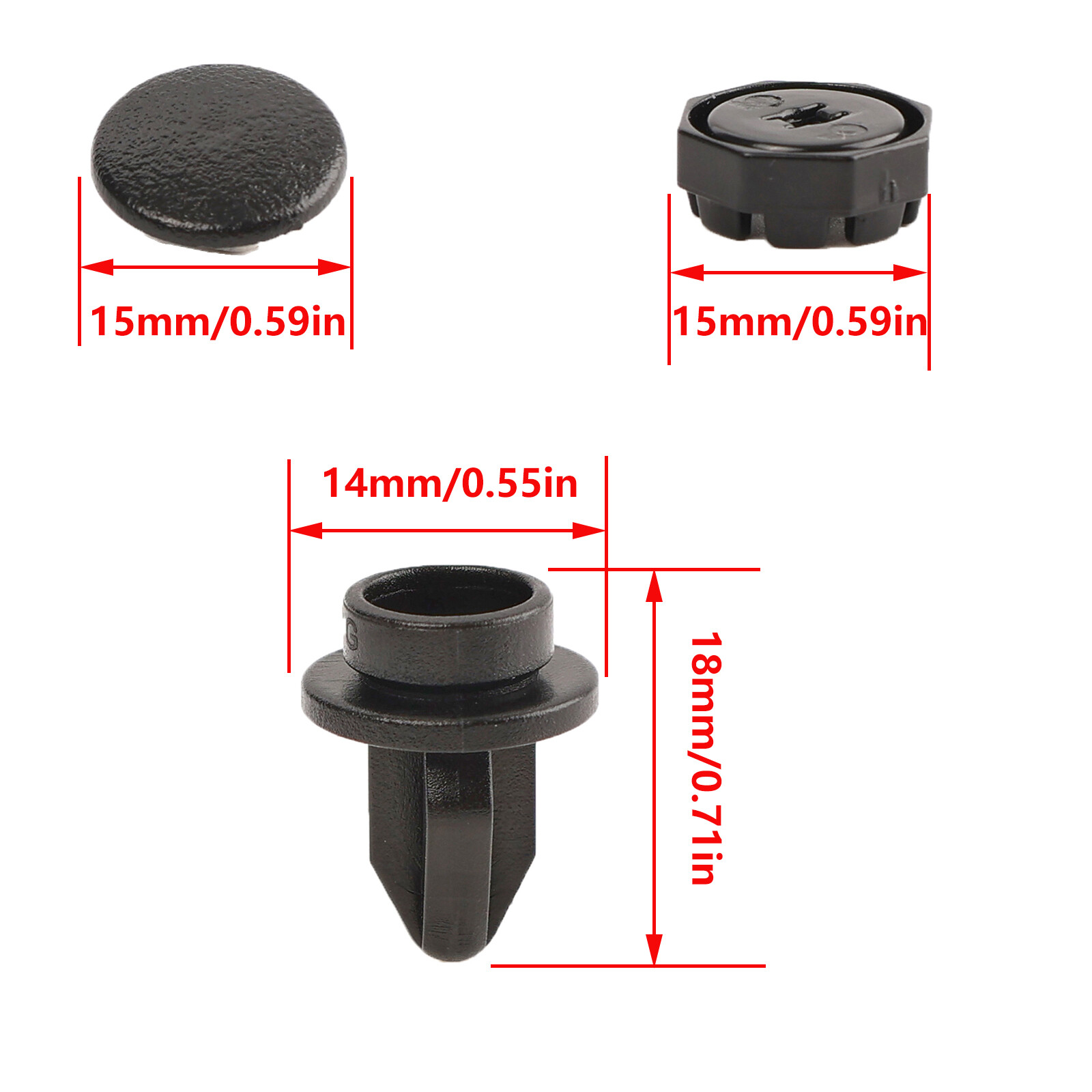 2x Parcel Shelf Hanger Button Shelves Interior Clips For Nissan Juke F15 1019 eBay