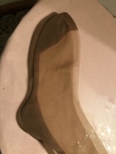 STOCKINGS HOSIERY Vintage 1950s 1Pair NEW Cuban W/seams Nude 30  No Name No Box