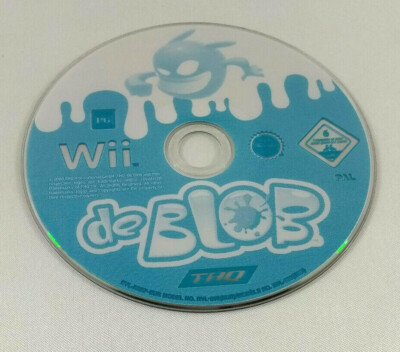 Jeu De Blob Sur Wii – Version Française (PAL), Loose, Bon état, Envoi Rapide