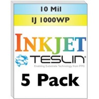 Inkjet Teslinâ® Synthetic Paper - 5 Sheets, New, Free Shipping on sale Inkjet Teslinâ® Synthetic Paper - 5 Sheets, New, Free Shipping on sale