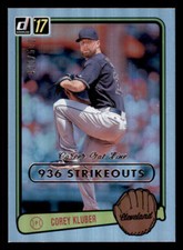 2017 Donruss '83 Retro Variations Stat Line Career #RV9 Corey Kluber/500 /500