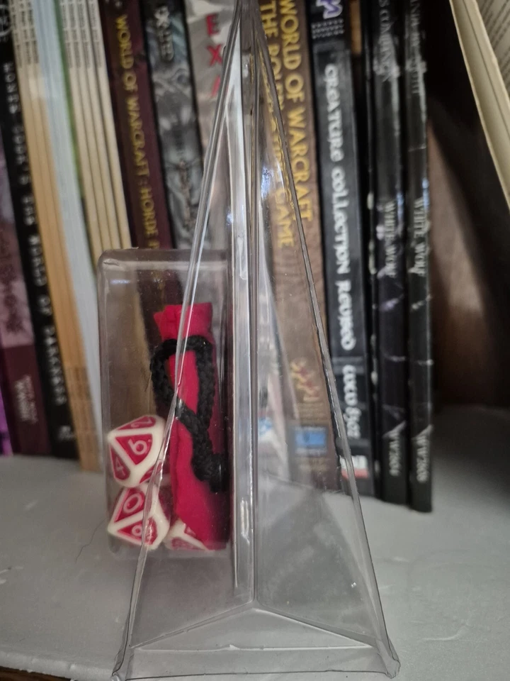 Exalted 骰子套装带抽绳袋全新带包装  — 第 2/4 张图片