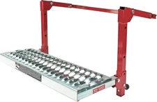 Powerbuilt Heavy Duty Tire Step for Truck, SUV, Non-Slip Steel Surface, Adjustab