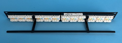 ORTRONICS 24-PORT NETWORK PATCH PANEL: 6-port modules, 19”l x 2”h|010-7262144 - Picture 3 of 6
