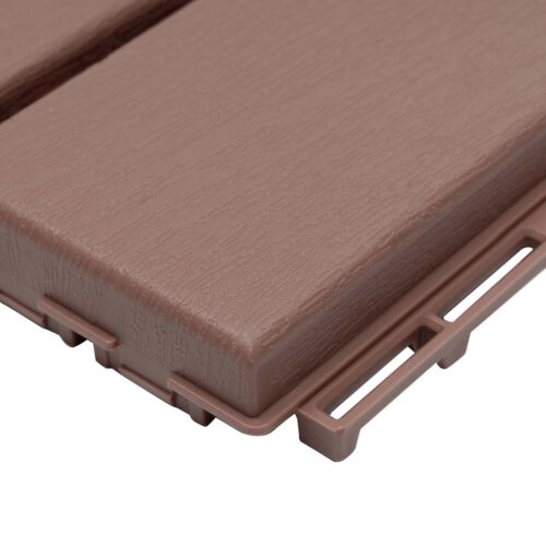 36 Stck. Terrassenfliese ineinandergreifende Holzboden Pflastersteine Fliesen Outdoor 12 Zoll x 12 Zoll - Bild 10 von 44