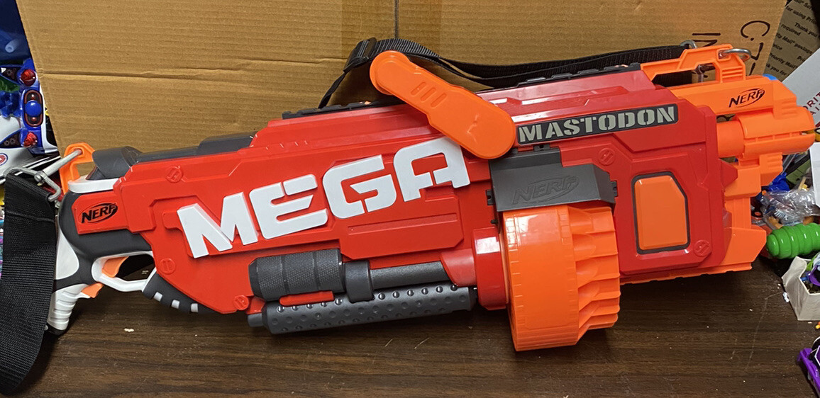 【NERF】ナーフMEGAシリーズ　マストドン 楽天市場】ナーフ メガマストドントイ Nerf Mega Mastodon Toy