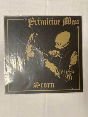 *AUTOGRAPHED COPY* PRIMITIVE MAN - SCORN VINYL LP