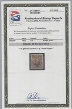 US Stamp 308 MNH XF (90) 13c Benjamin Harrison with PSE Cert ZAYIX 1024M_MAR021