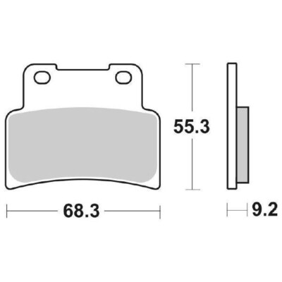 Brake Pads SBS 844HF